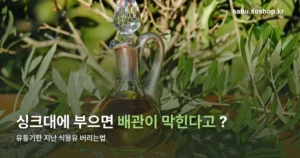 유통기한 지난 식용유 버리는법 — 배관 막힘 없이 처리하기